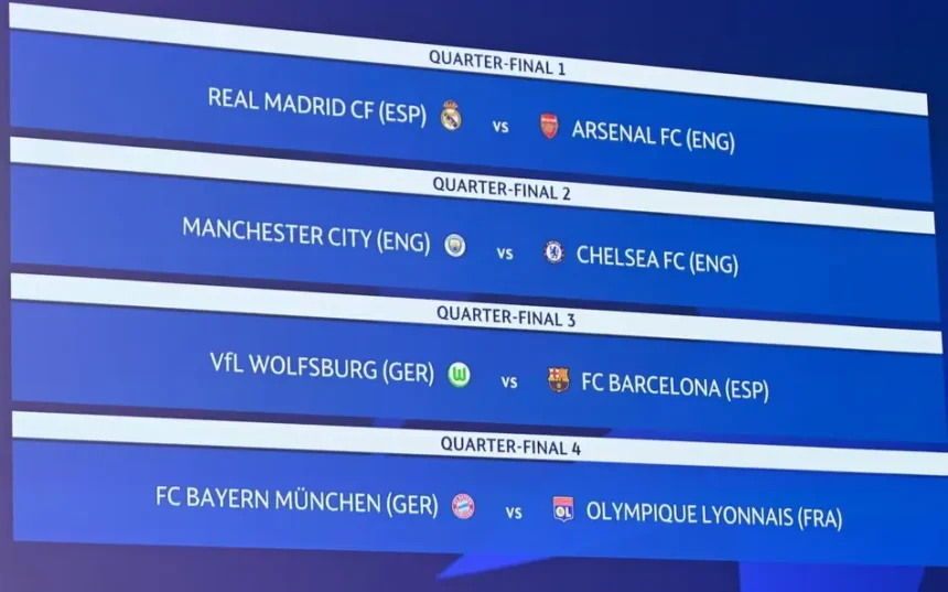 Onde assistir à Champions League Feminina - 19/03/2025